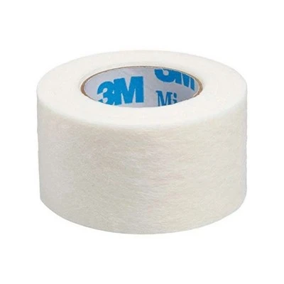 3M Micropore Medical Tape 1530 – Cinta de tela non-de rayón transpirable, unha cara-, adhesivo acrílico